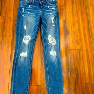 Soho New York Company distressed legging jeans size 4